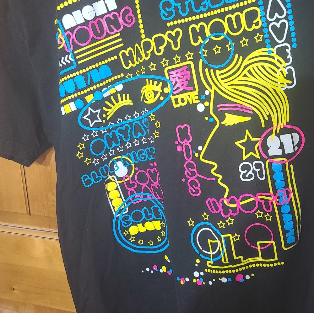 Men's xl like new graphic t American apparel brand